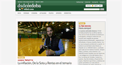 Desktop Screenshot of dsdcordoba.com